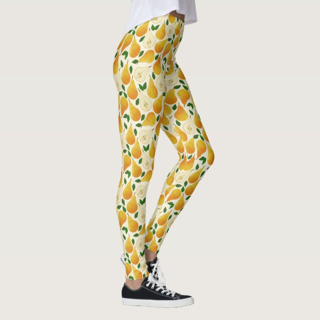 Leggings Patrón De Oros De Oro (Derecha)
