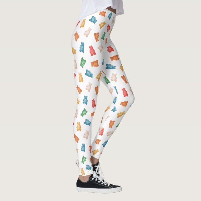 Leggings Patrón de osos de goma (Derecha)