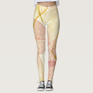 Leggings Patrón de otoño