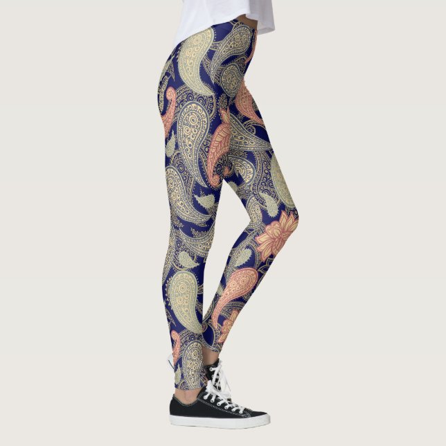 Leggings Patrón de paisley  (Derecha)