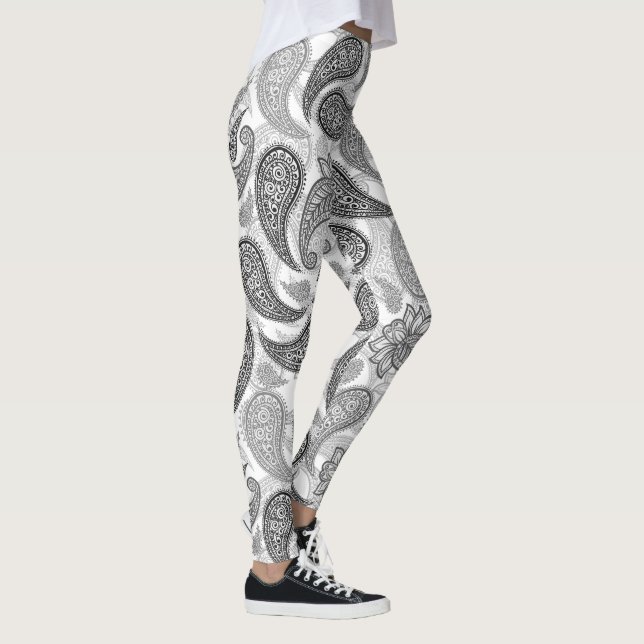 Leggings Patrón de paisley (Derecha)