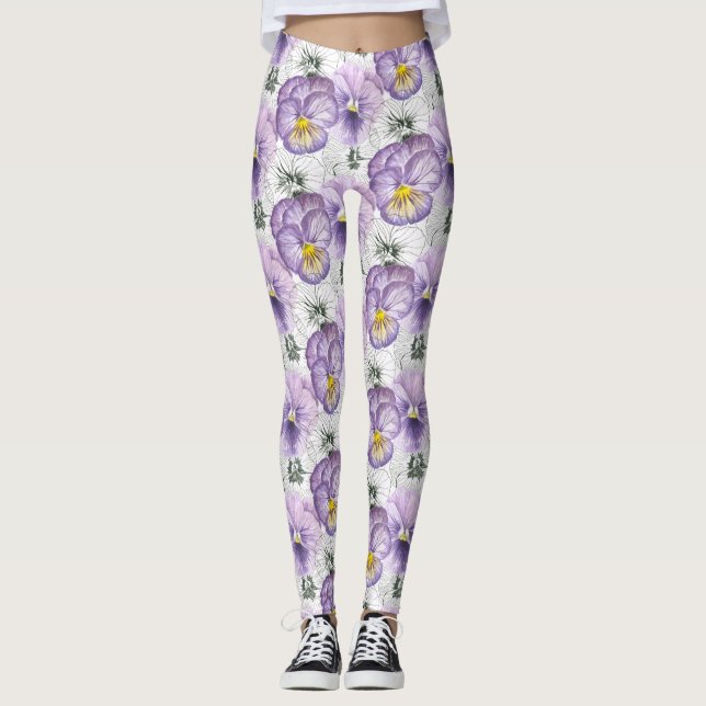 Leggings Patrón de pánico (Anverso)