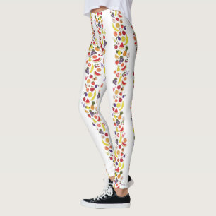 Leggings Patrón de papel pintado legible Willy Wonka