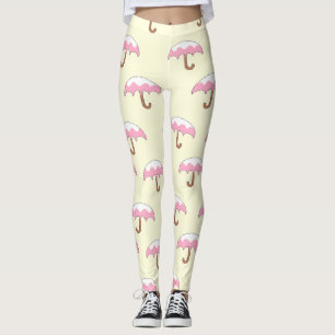 Leggings patrón de paraguas de goteo