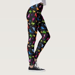 Leggings patrón de perro Bulldog Francés