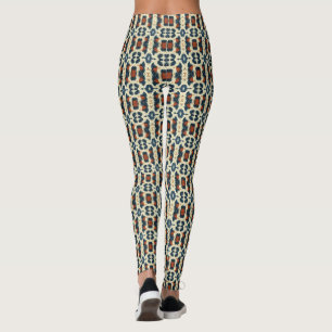 Leggings Patrón de piel de leopardo