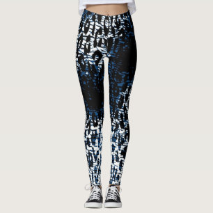 Leggings Patrón de piel de leopardo moderno #34