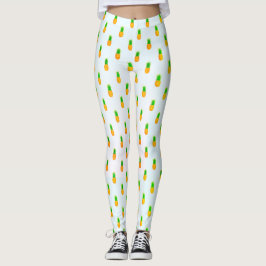 Leggings Patrón de piña verano
