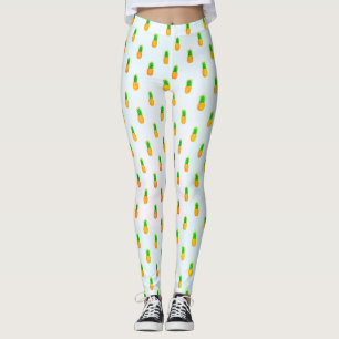 Leggings Patrón de piña verano