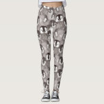 Leggings Patrón de pingüino de bebé<br><div class="desc">Hermosas leggings de patrones de pingüino.</div>
