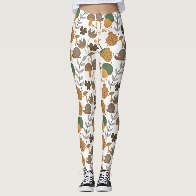 Leggings Patrón de primavera de Guay (Anverso)
