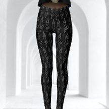 Patrón de punción de yoga en el contorno de talla 