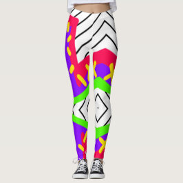 Leggings patrón de punk