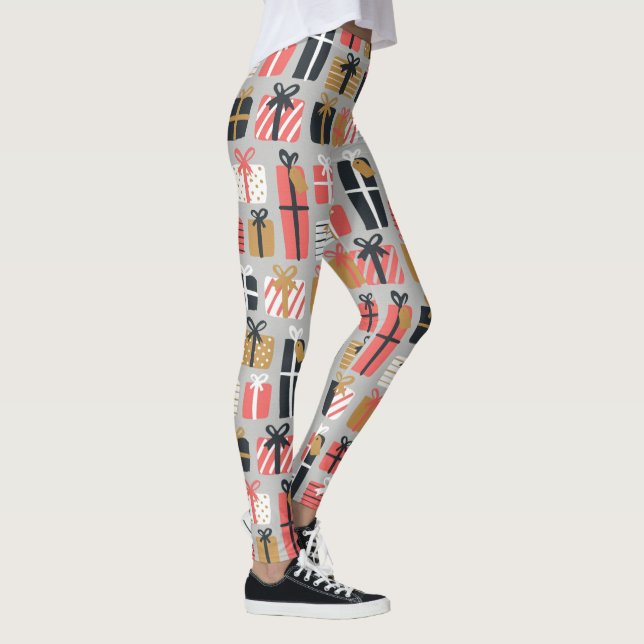 Leggings Patrón de regalo de navidades (Derecha)