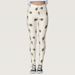 Leggings Patrón de símbolos de Reiki - Curación de Reiki
