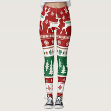 Patrón de sudadera de Navidades rojos brillantes