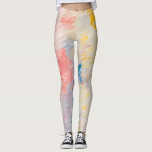 Leggings Patrón de Sueño de Pastel Hues