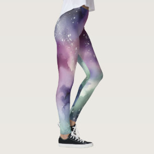 Leggings Patrón de Tapiz Celestial