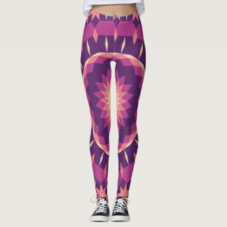 Leggings Patrón de teselado de polen
