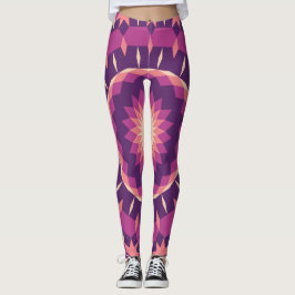 Leggings Patrón de teselado de polen