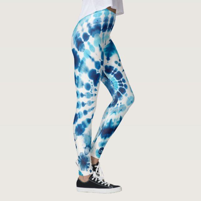 Leggings Patrón de tinta de mosaico (Derecha)