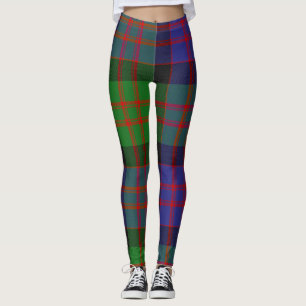 Leggings Patrón de tracción de tartán del clan escocés MacD