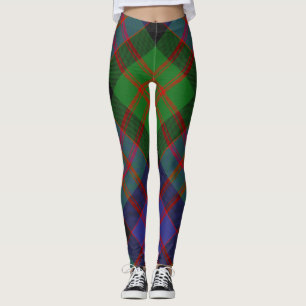 Leggings Patrón de tracción tartán del clan escocés MacDona