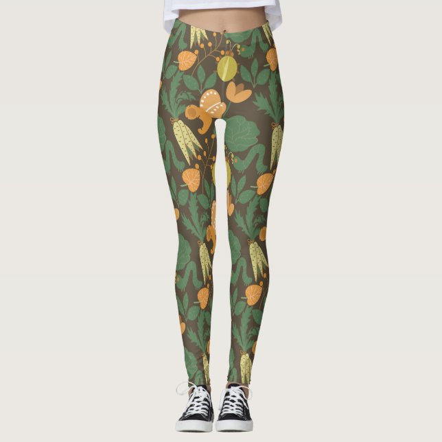 Leggings Patrón de verano (Anverso)