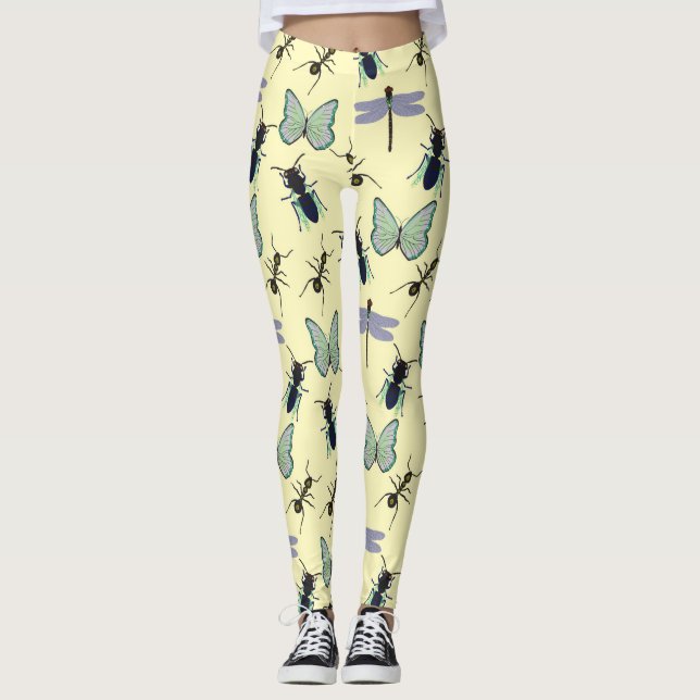 Leggings Patrón de verano (Anverso)