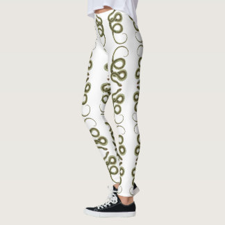 Leggings Patrón de víbora