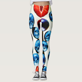 Leggings Patrón de vibrancia fructífera
