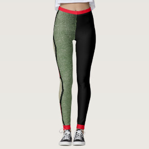 LEGGINGS PATRÓN DE WOODBLOCK JAPONÉS DE KORIN PARA LEGGINES