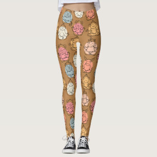 Leggings Patrón de yoga   Patrón sin soldadura de yoga 43