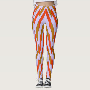 Leggings Patrón de zigzag multicolor "Leg de Ratti_Creative