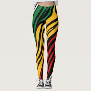 Leggings Patrón del Mes de la Historia Negra
