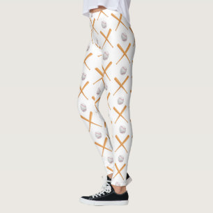 Leggings Patrón Deportivo de Béisbol