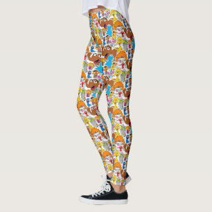 Leggings Patrón Doodley de Plaza Sésamo