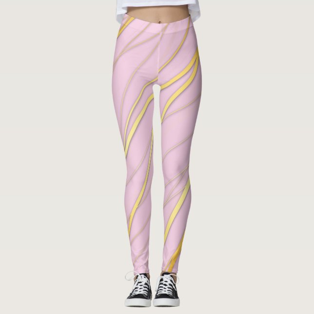 Leggings Patrón dorado 2 (Anverso)