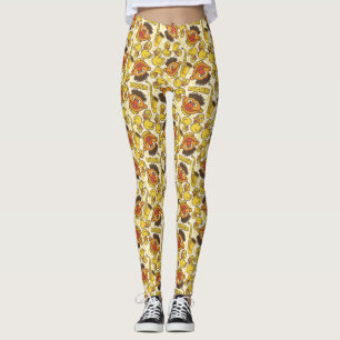 Leggings Patrón Ernie y Rubber Duckie