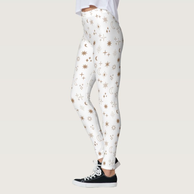 Leggings Patrón Estrella Astrológica (Izquierda)
