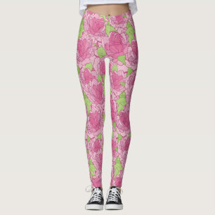 Leggings Patrón floral