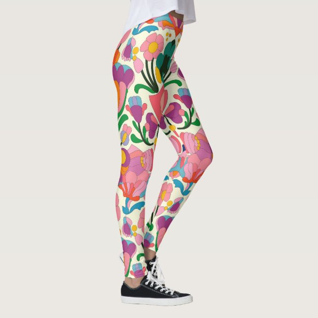Leggings Patrón floral (Derecha)