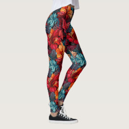 Leggings Patrón floral #10