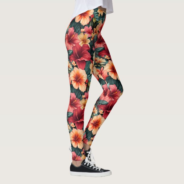 Leggings Patrón floral #13 (Derecha)