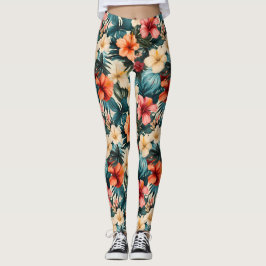 Leggings Patrón floral #2