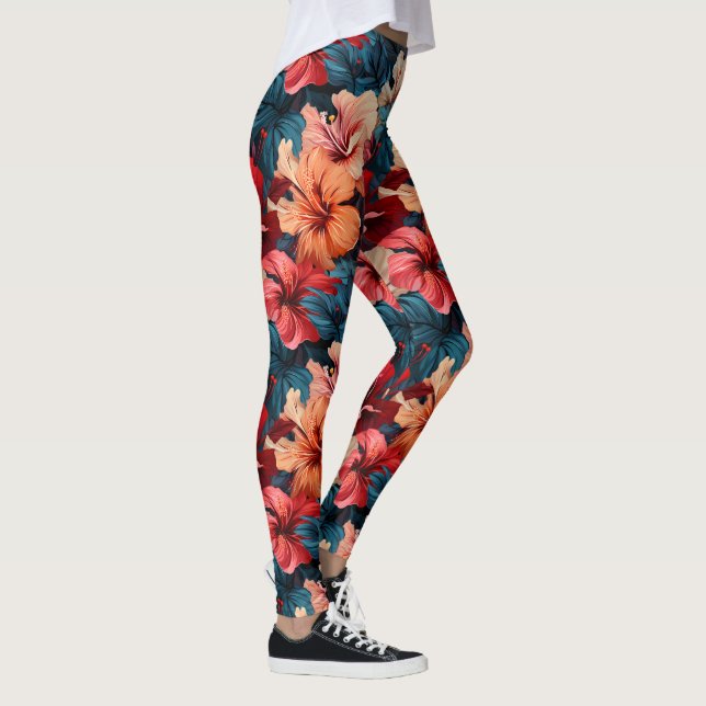 Leggings Patrón floral #26 (Derecha)