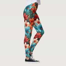 Leggings Patrón floral #30