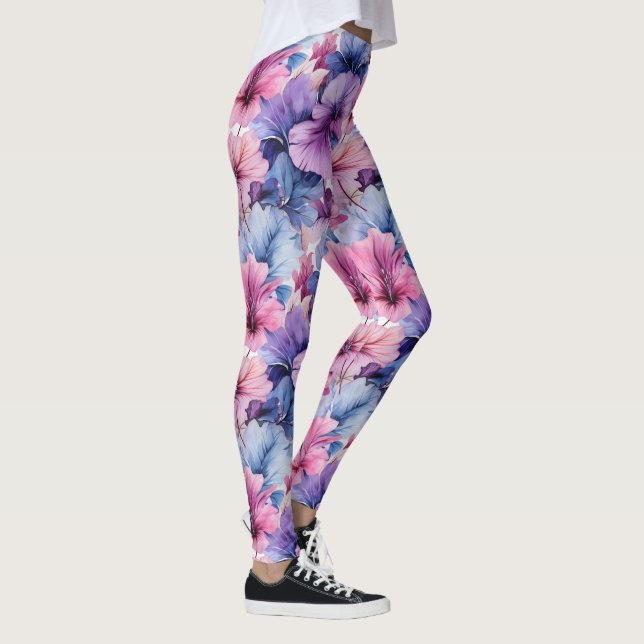 Leggings Patrón floral #34 (Derecha)
