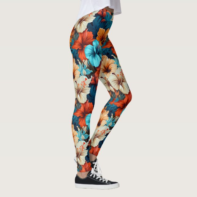 Leggings Patrón floral #36 (Derecha)