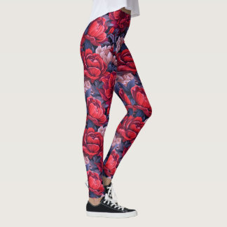 Leggings Patrón floral #39